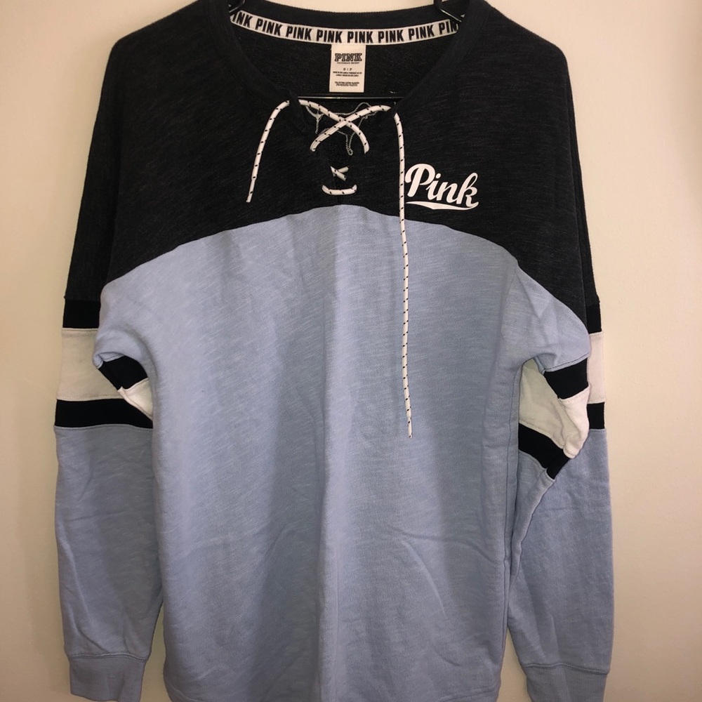 Pink long sleeve top